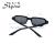 New style retro rectangular sunglasses European and American models with small frame sunglasses 18221