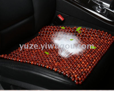 Wooden bead car cushion breathable summer cool pad beads four seasons general small pad household car office