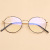 Cat ear full frame glass frame metal retro glasses manufacturers direct selling glasses for both men and women