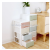 Creative plastic drawer type office desk collection box locker cosmetic jewelry box