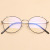 Cat ear full frame glass frame metal retro glasses manufacturers direct selling glasses for both men and women