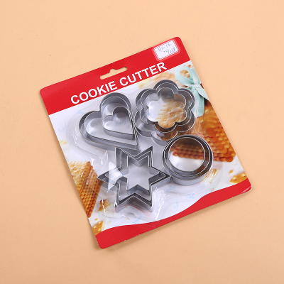4 sets of 12 sets of cookie cutter and cookie cutter