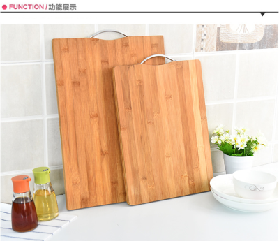 Whole Bamboo Cutting Board Cutting Board Solid Wood Large Cutting Board Cutting Board Whole-Bamboo Chopping Block Surface 0 Chemicals