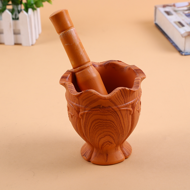 家用手工捣蒜罐捣蒜器捣药罐 蒜器蒜泥器臼子 蒜臼子