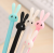 Japanese and Korean Style Cartoon Creative Gel Pen Cute Rabbit Jelly Shape Ball Pen Student Stationery Signature Pen