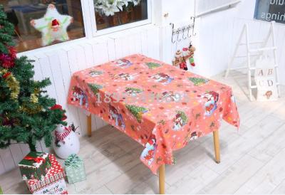 Christmas tablecloth tablecloth