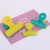 2018 new products two-color plastic clip office documents bill receipt folder paper clip manufacturers spot wholesale