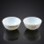 Dinbao Chinbull NCI Xinhua Protective Bowl White Jade Glass Porcelain Small Bowl Insurance Gift Box Set