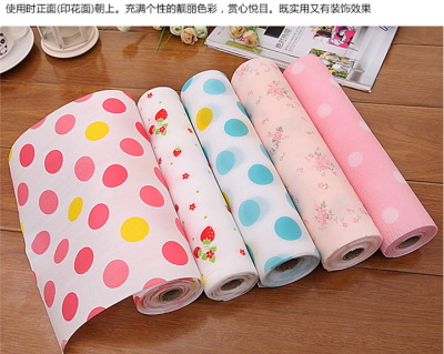 Japanese Style Printing Cabinet Wardrobe Cloth Liner Dustproof Waterproof Non-Slip Moisture Proof Pad Drawer Liner