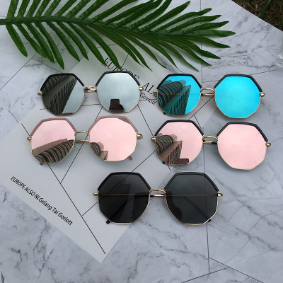 Sunglasses women's version fashionable retro 2018 anti - uv new glasses sunglasses