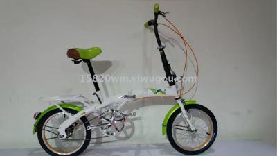 Bicycle folding bicycle 12 - inch shock - reducing bicycle toys novelty toy women