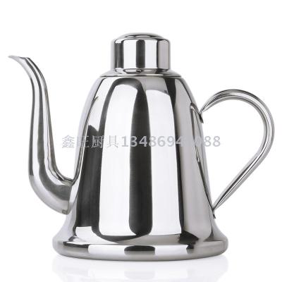 Stainless steel oil pot leak-proof household large oil bottle multi-purpose soy oil bottle 