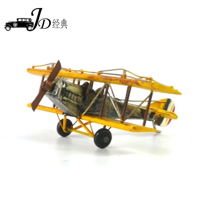 Restoring ancient ways the model of the tin plane european-style simple home decoration handicraft articles