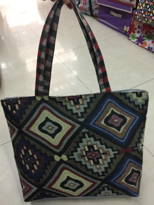 Jiayi environment-friendly bag: shopping bag of jute shoulder bag is available from stock