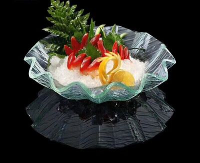 Acrylic disc, sashimi plate, cold plate, plate, fruit plate
