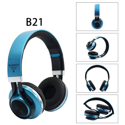 New headphone bluetooth headphone B21 headphone manufacturers wholesale spot bass bluetooth 4.2 headphones