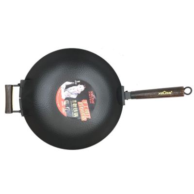 Zhangqiu iron pot forge brother non stick fry hot gifts