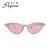 Butterfly cat eye sunglasses stylish avant-garde uv sunglasses 18227