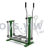 Factory direct sale customized outdoor fitness equipment community square school fitness path sports supplies