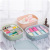 Home plastic compartments underwear storage box underwear socks classified storage compartment bra underwear sorting box