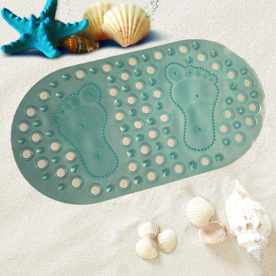 The Hotel PVC round hole shower mat bathroom mat anti-skid pad toilet mat bath mat anti-skid foot pad