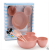 Cartoon Children's Gift Tableware Set Wheat Big Head Mickey Bowl Set Children's Bowl Fruit Plate Cartoon Grid