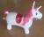 PVC inflatable toy cartoon unicorn new jumping horse pony