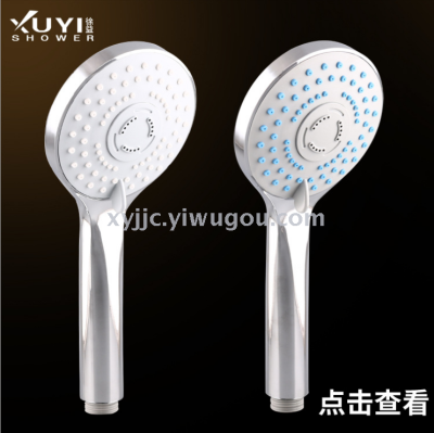 the factory directly sells three kinds of two-color hand-held flower sprinkler with multi-function shower head