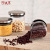 Ceramic Pot King Borosilicate Glass Storage Jar Tea Snack Multigrain Sealed Jar Kitchen Storage Accessories Wholesale