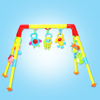 Fitness stand toy exercise baby stand infant learning stand-up Fitness rack with music wholesale