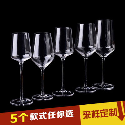 Pottery clay pot king bordeaux crystal wine glass transparent glass set wholesale gifts customized