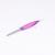 Dual purpose nail file with double head to remove dead skin fork push nail manicure tool