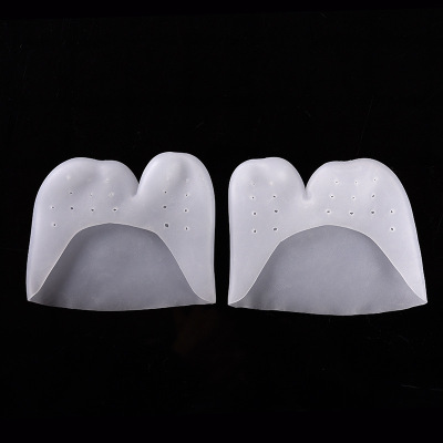 New style breathable breathable two toe pads splinter paint-proof anti-abrasion silicone front foot protective pad manufacturers wholesale