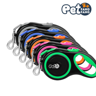 Manufacturers direct pet automatic retractable traction belt cross-border dog chain dog rope