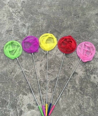 A color insect net of stainless steel telescopic fishing gear