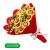 Father's day gift button bouquet children's educational toys handmade diy materials bag hand-holding flowers