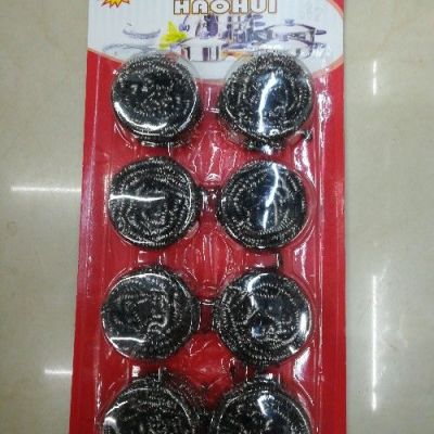 Wire cleaning ball, a variety of hardcover packaging, good quality, affordable price.