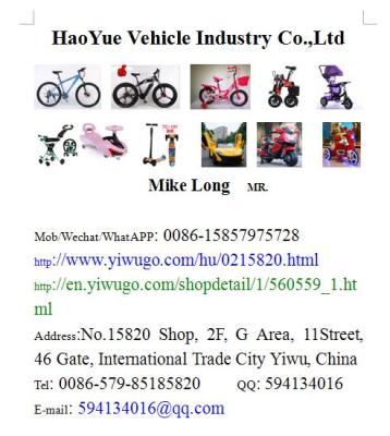 About us bicycle toys children car motorcycle baby carrier