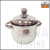 DF99185 ding fa stainless steel tableware multi-purpose curved cover pot soup pot stew pot