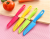 Candy Color Fruit Knife Stainless Steel Melon/Fruit Peeler Portable Knife Fruit Peeling Knife Kitchen Gadget