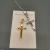 Stainless steel cross Jesus pendant necklace foreign trade stainless steel jewelry