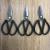 Yongdeli high quality stainless steel kitchen scissors strong civil shear large - sized fierce just shears