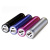 Jhl-pb018 cylinder portable mobile power 2600 mah customized gift LOGO metal material.