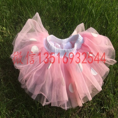 Manufacturer direct selling European and American net yarn TUTU skirt all cotton linked underwear