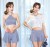 Swimsuit three-piece suit women's split skirt style conservative student xiaxiang feng hot spring swimsuit