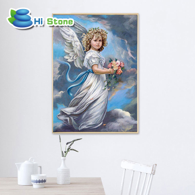 Simple girl diamond painting cross - stitch diamond embroidery factory foreign trade hot style