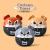 Cute cartoon dog mechanical timer kitchen timer timer timer time manager