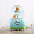 New style household lovely cartoon resin crafts set pieces of crystal ball decoration gifts