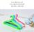 Child clothes rack clothes hanger clothes support newborn baby's family plastic clothes rack