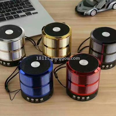 WS887 bluetooth speaker wireless portable hands-free mini plug-in card usb drive heavy subwoofer